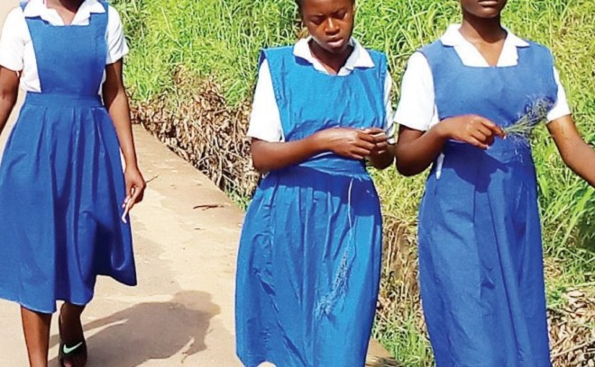 schoolgirls malawi